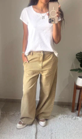 Pantalón Sicilia camel - OULET SIN CAMBIO