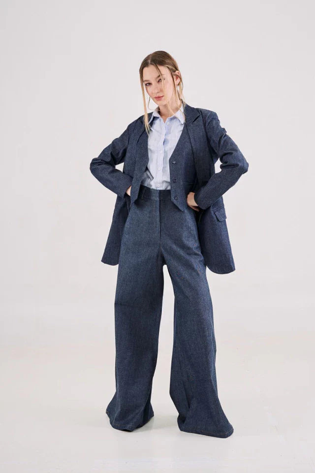 Pantalón Juárez - Denim azul