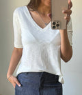 Remera Milan - white pima peruano