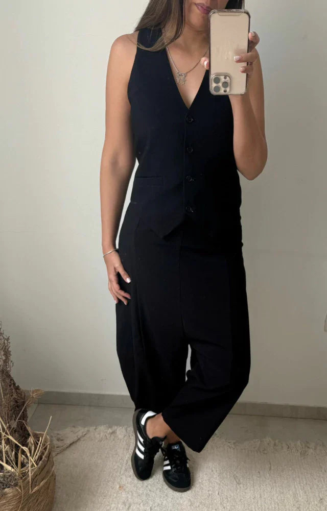 Chaleco Pompano - Negro