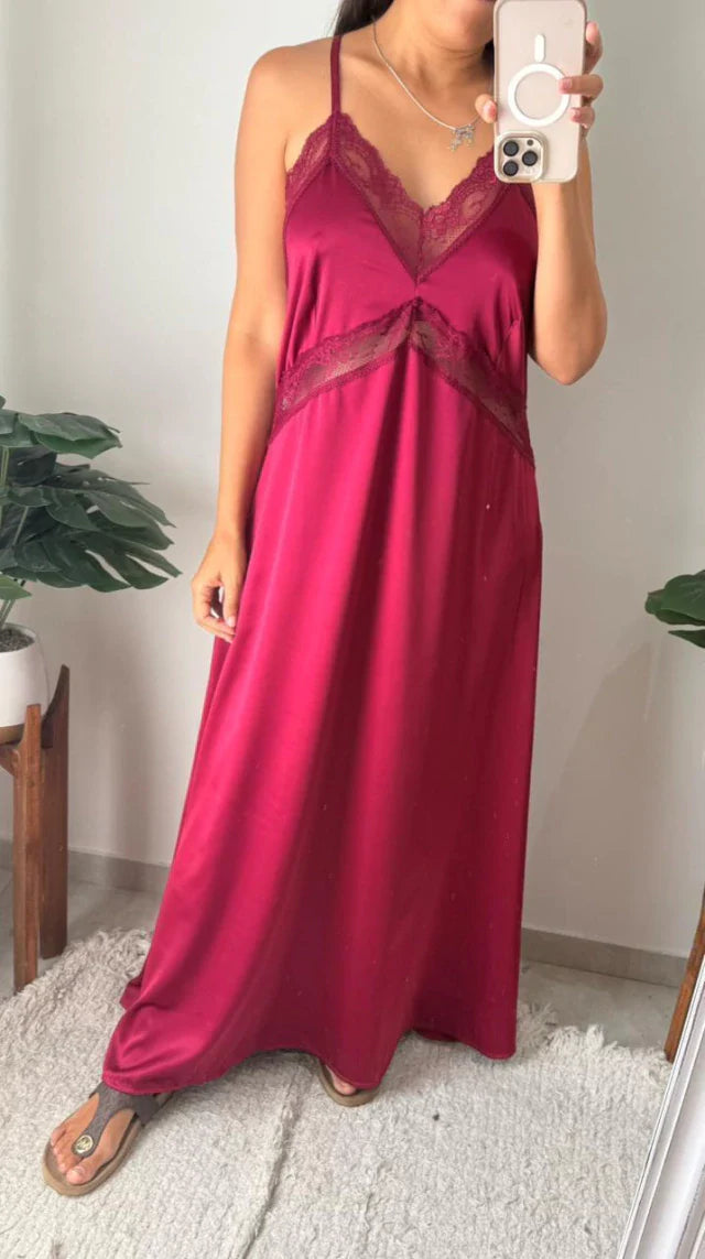 vestido Ruan cereza