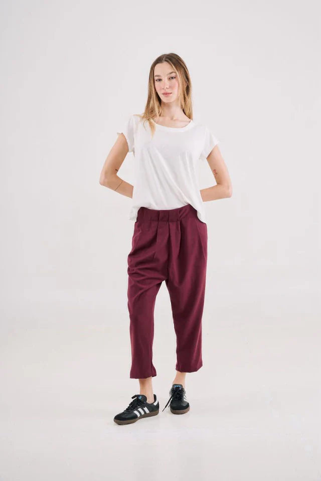 Pantalon Pompano - Burgundy