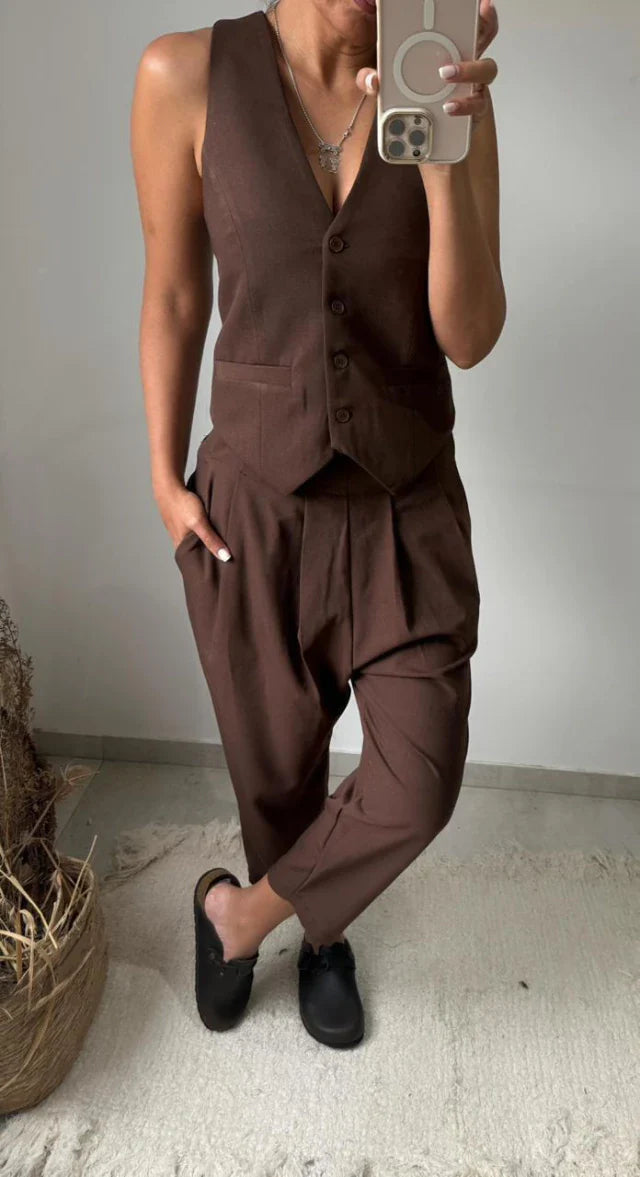 Pantalon Pompano - Chocolate