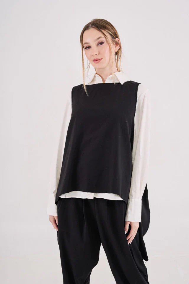Chaleco Sorrento negro