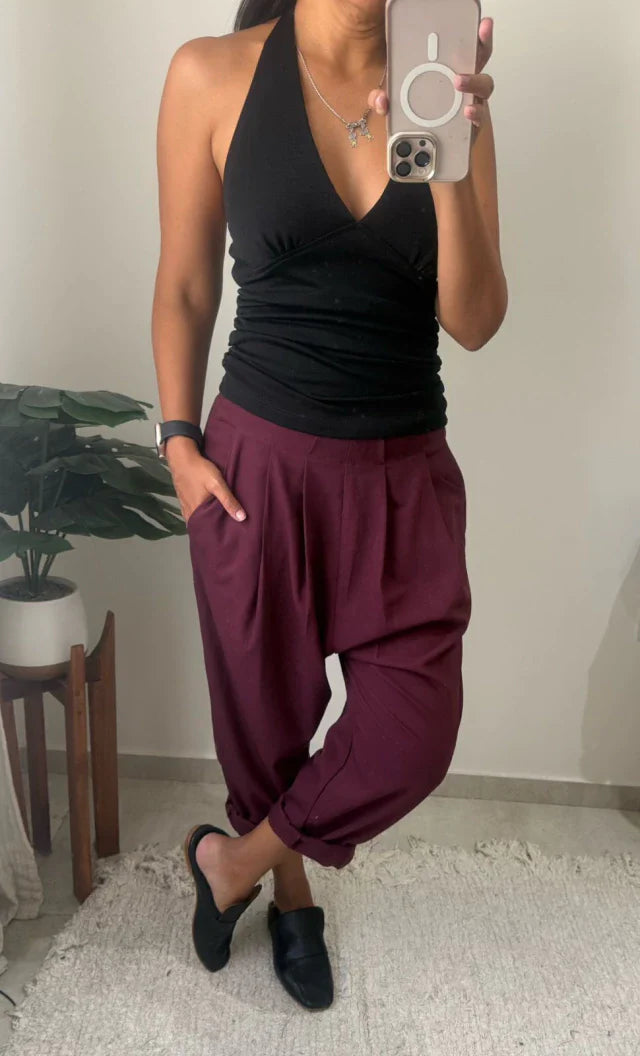 Pantalon Pompano - Burgundy