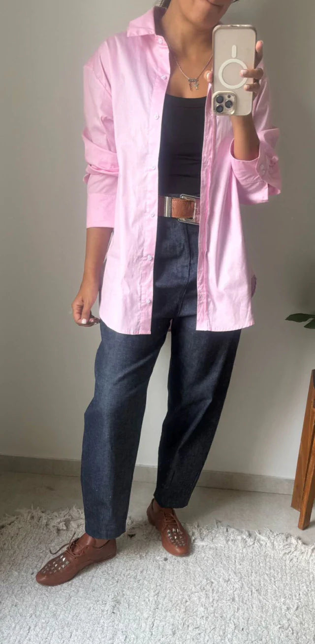 Camisa Carmen - Rosa