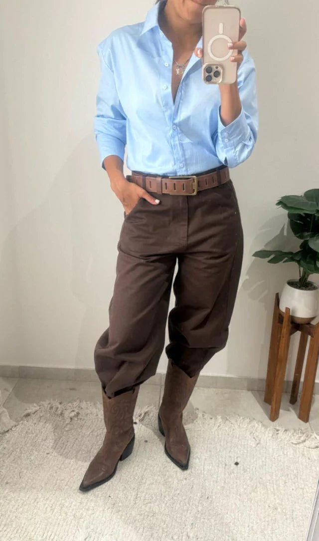 Pantalon Lotus - Chocolate