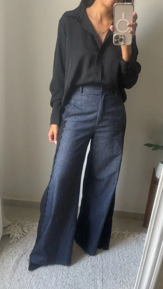 Camisa Roble - Negro