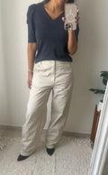 Pantalón Lotus - Cemento