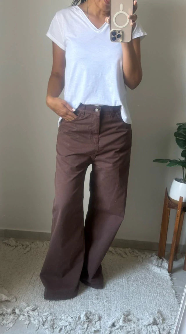 Pantalon Budapest - Chocolate
