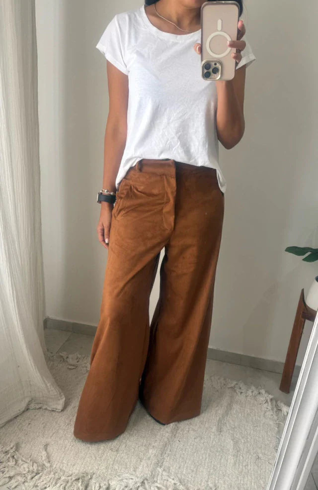 Pantalon Milos - Camel talles 1, 3, 4 y 5 en stock (talle 2 en pre order)