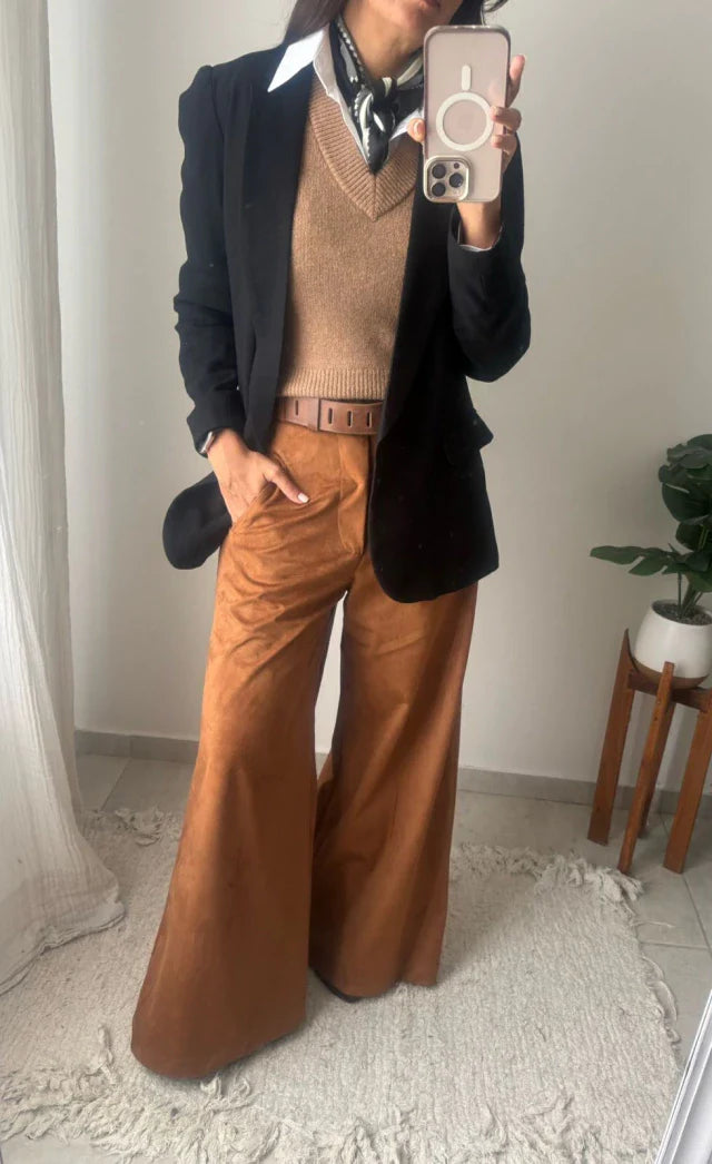 Pantalon Milos - Camel talles 1, 3, 4 y 5 en stock (talle 2 en pre order)