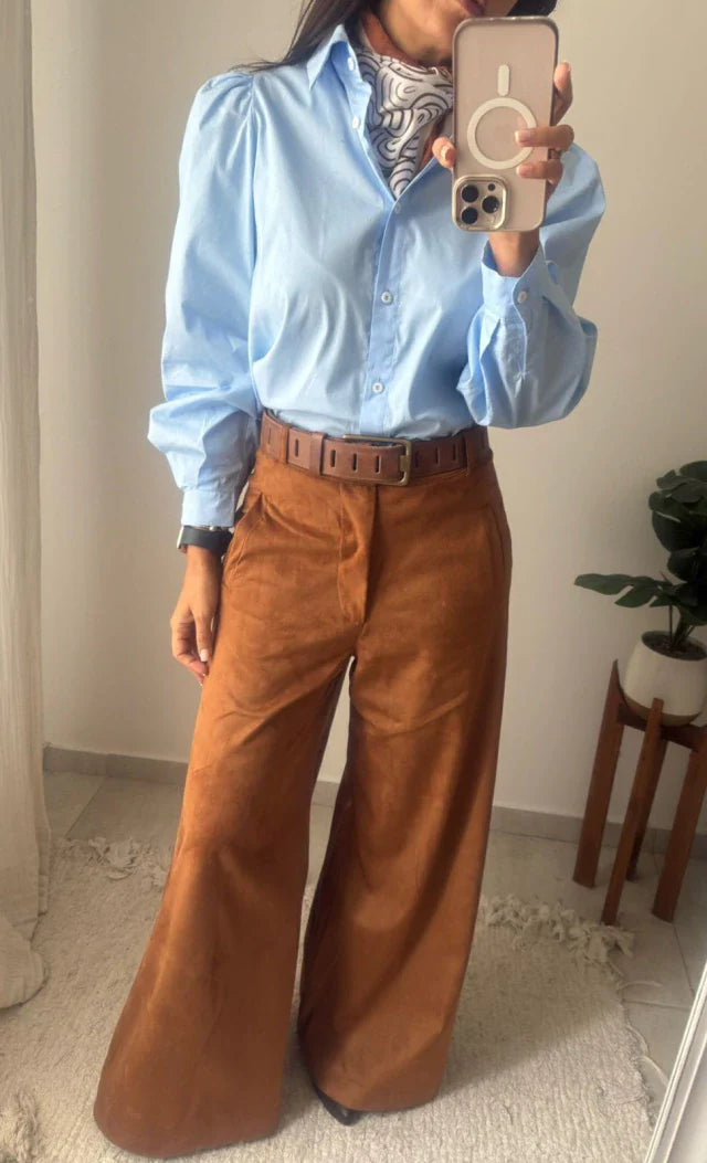 Pantalon Milos - Camel talles 1, 3, 4 y 5 en stock (talle 2 en pre order)