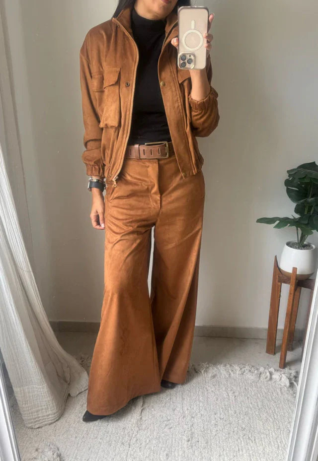 Campera Bomber Milos - Camel