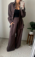 Camisa Philadelphia - Chocolate
