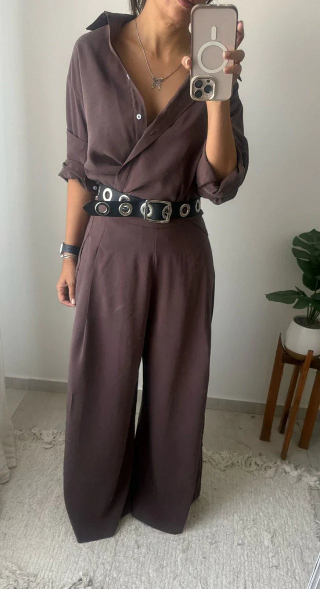 Camisa Philadelphia - Chocolate