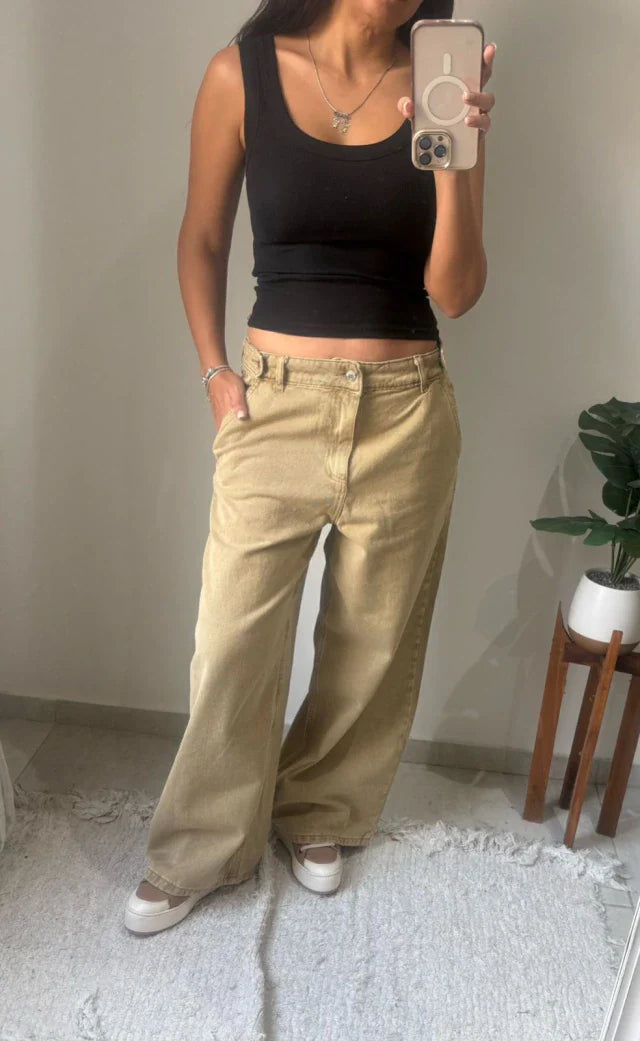 Pantalon Sicilia - Camel