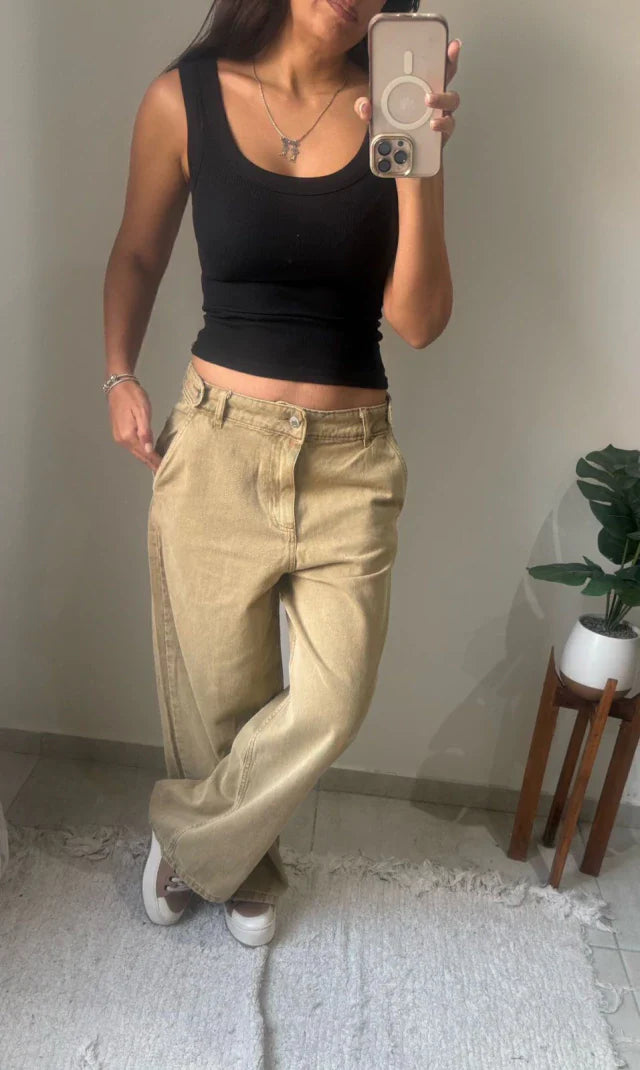 Pantalon Sicilia - Camel