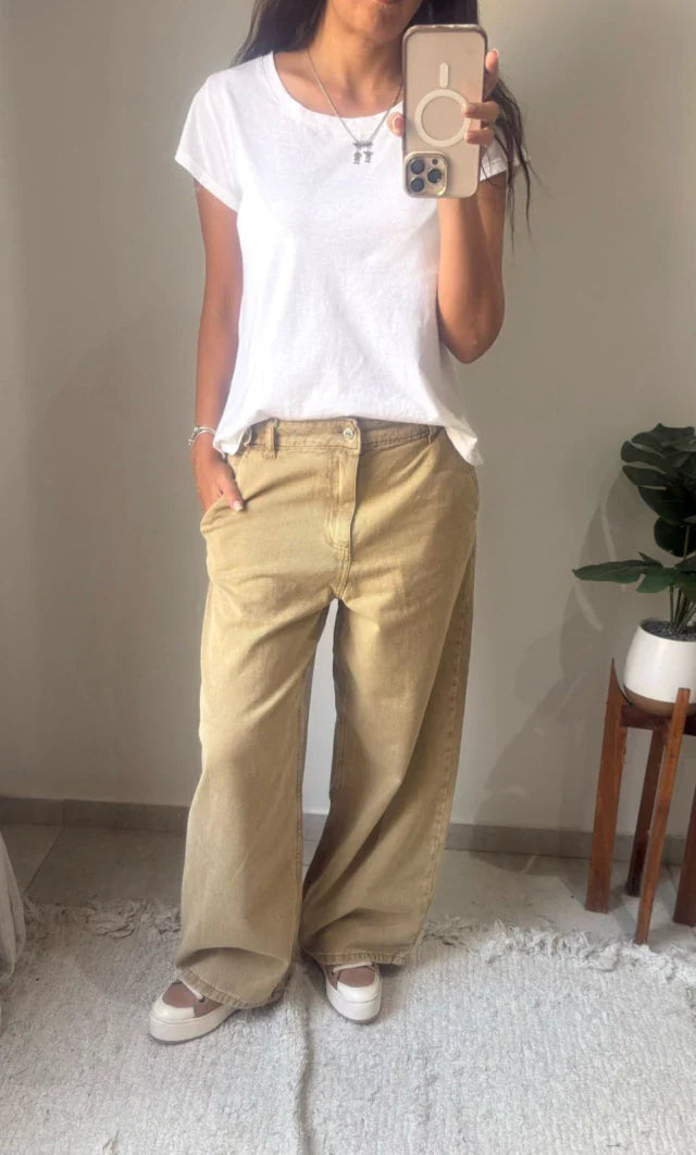 Pantalon Sicilia - Camel