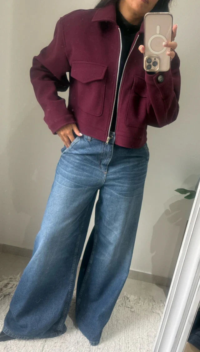 Campera Vilma - Bordó