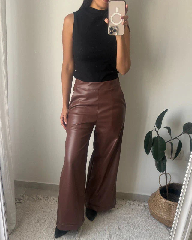 Pantalon Corfu - Chocolate