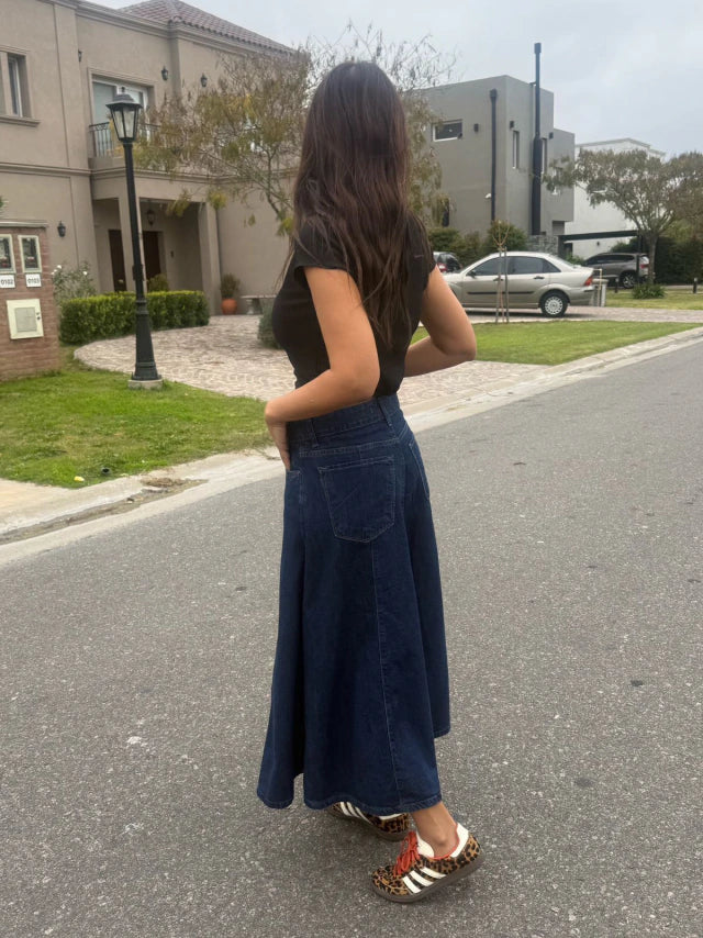 Falda Promise - Azul