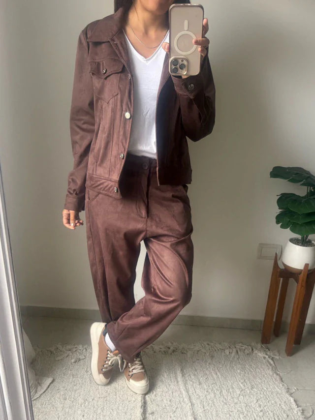 Pantalon Naxos - Chocolate