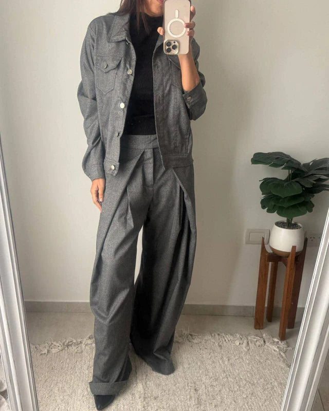 Campera Sarama - Gris