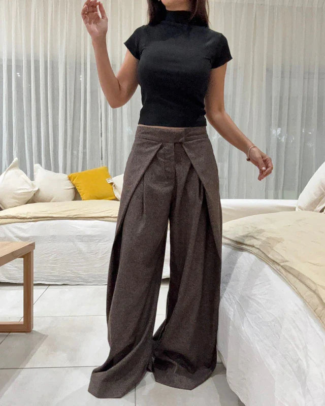 Pantalon Sarama - Chocolate PRE ORDER (a partir del 22/6)